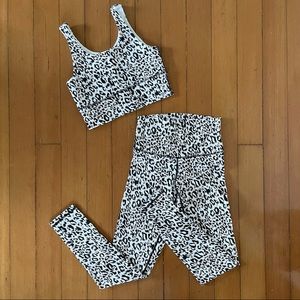 DYI Leopard Set Elevate Bra Signature Tight